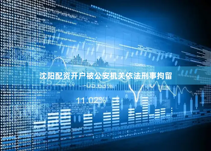 沈阳配资开户被公安机关依法刑事拘留