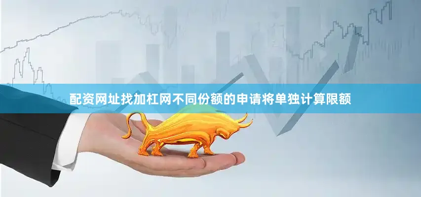 配资网址找加杠网不同份额的申请将单独计算限额